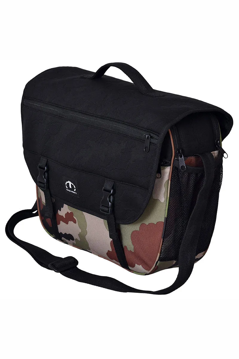 Camo Laptop Messenger Office Bag for Men - Military Style