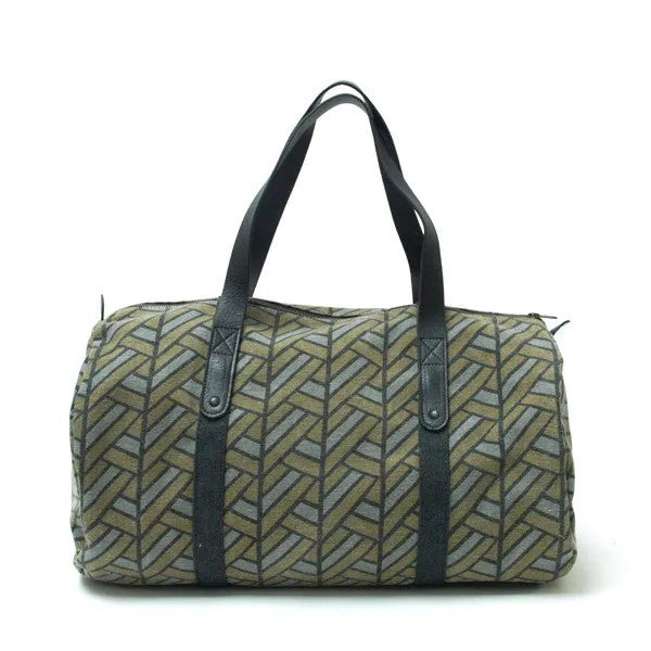 Canvas and Leather Duffle