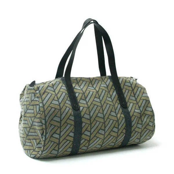 Canvas and Leather Duffle