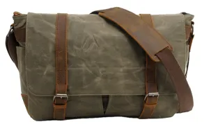 Canvas Laptop Messenger Bag | Andes