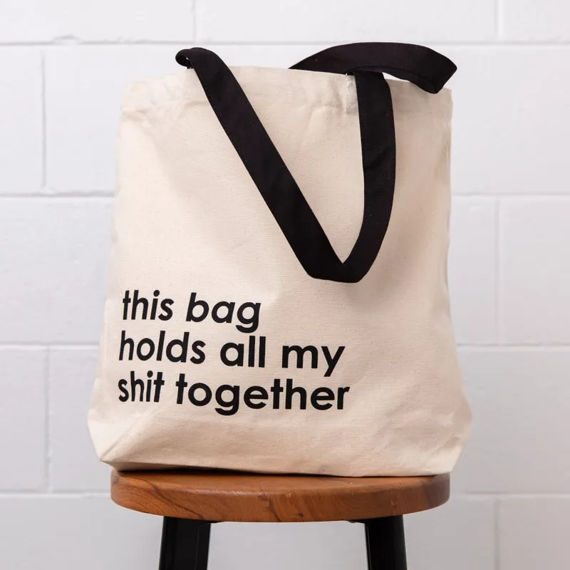 Canvas Tote by Nutmeg Creative - this bag holds all my sh*t together