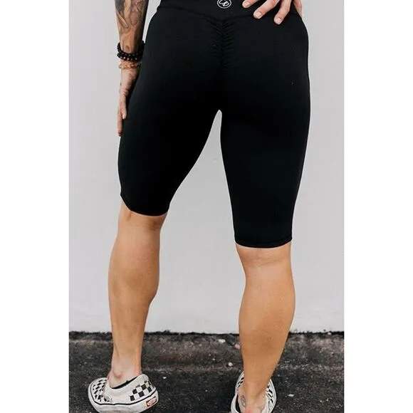 Celestial Bodiez NWT Power Bike Shorts in 'Lunar Black’ Size Small