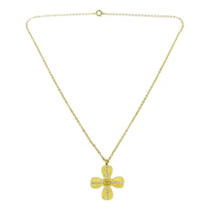 Chanel gold metal necklaces