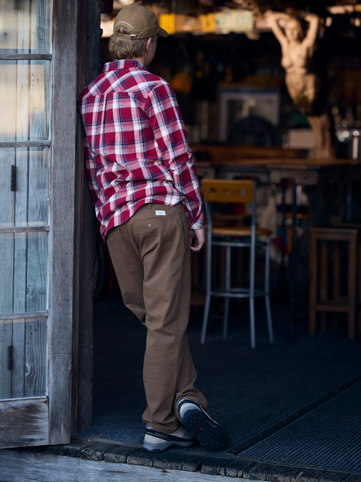 CHARTER PANTS - BROWN