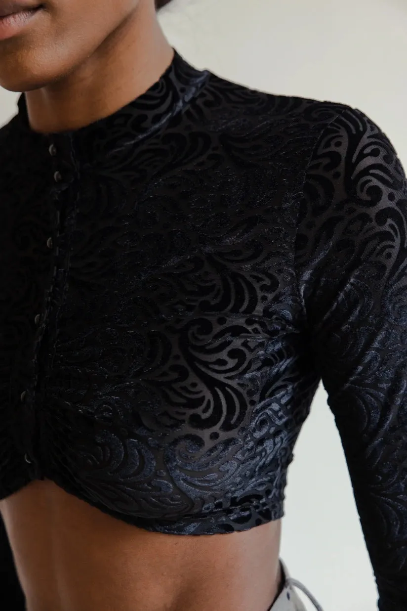chemise crop patti