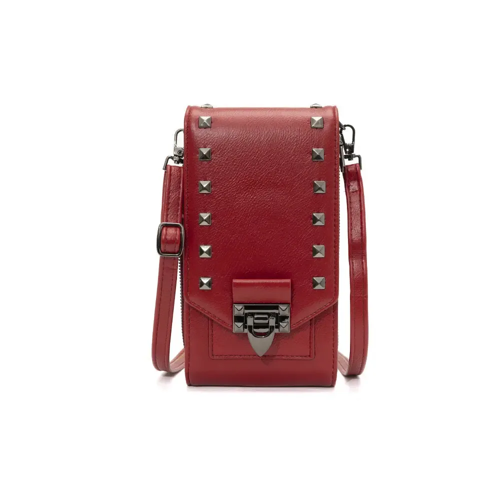 Chic Rivet Design Shoulder Bag