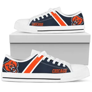 Chicago Bears Women Shoes Canvas Sneakers