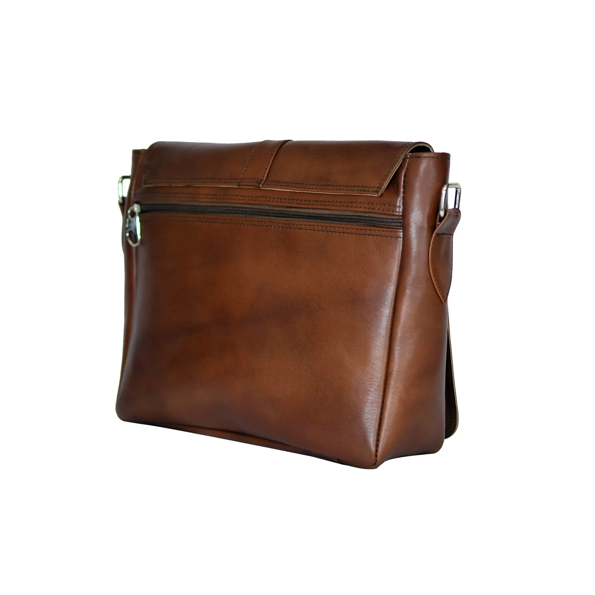 Chrome Messenger Bag