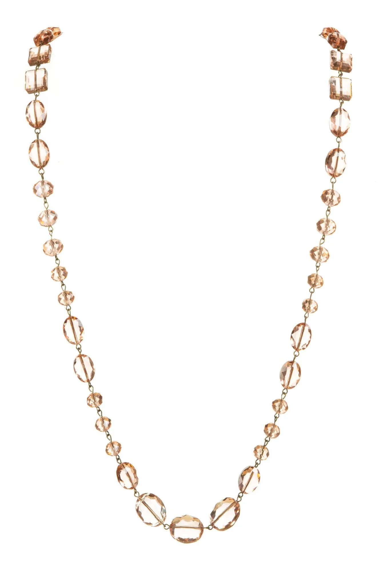 Classic Chandalier Crystal Long Necklaces N1130