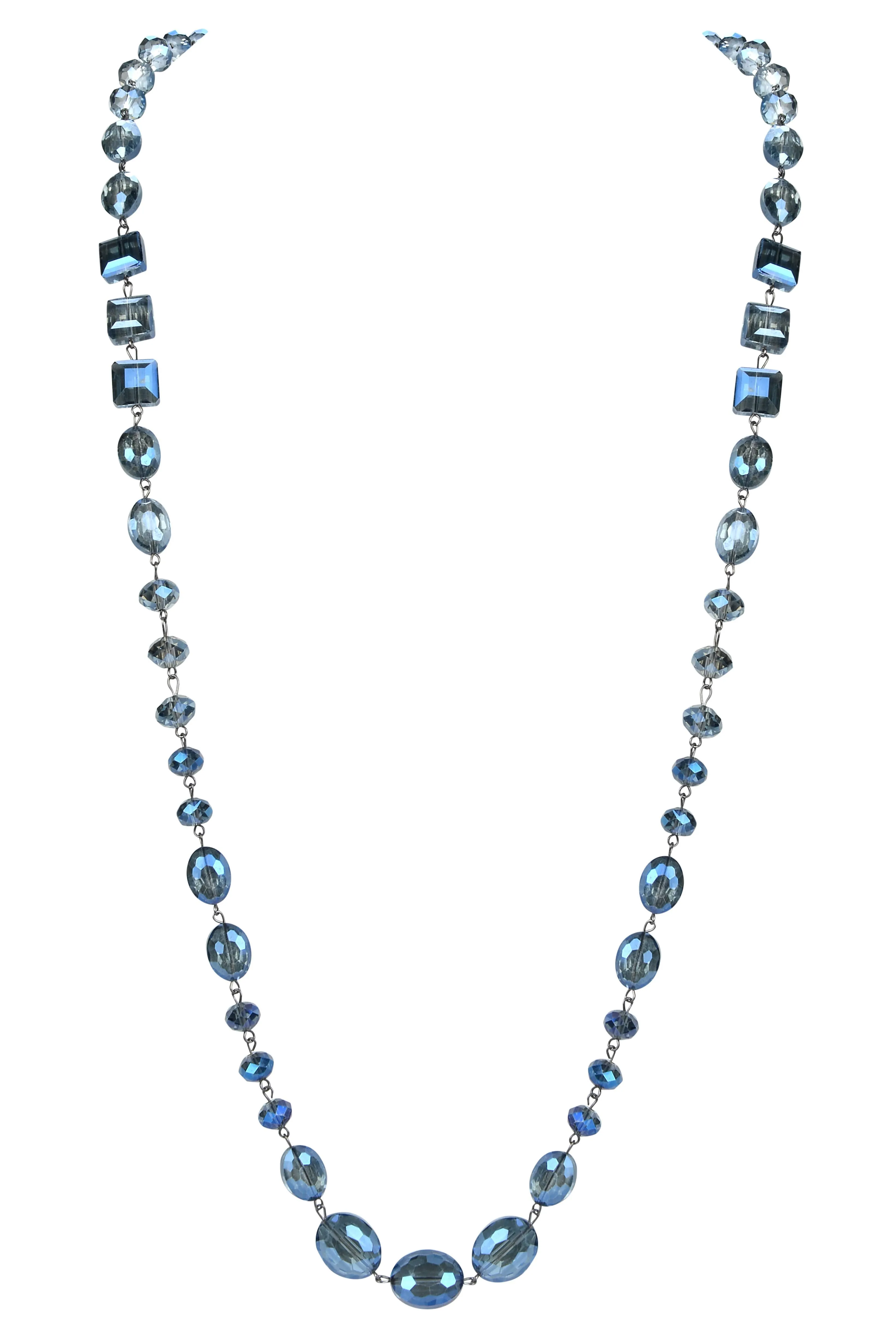 Classic Chandalier Crystal Long Necklaces N1130