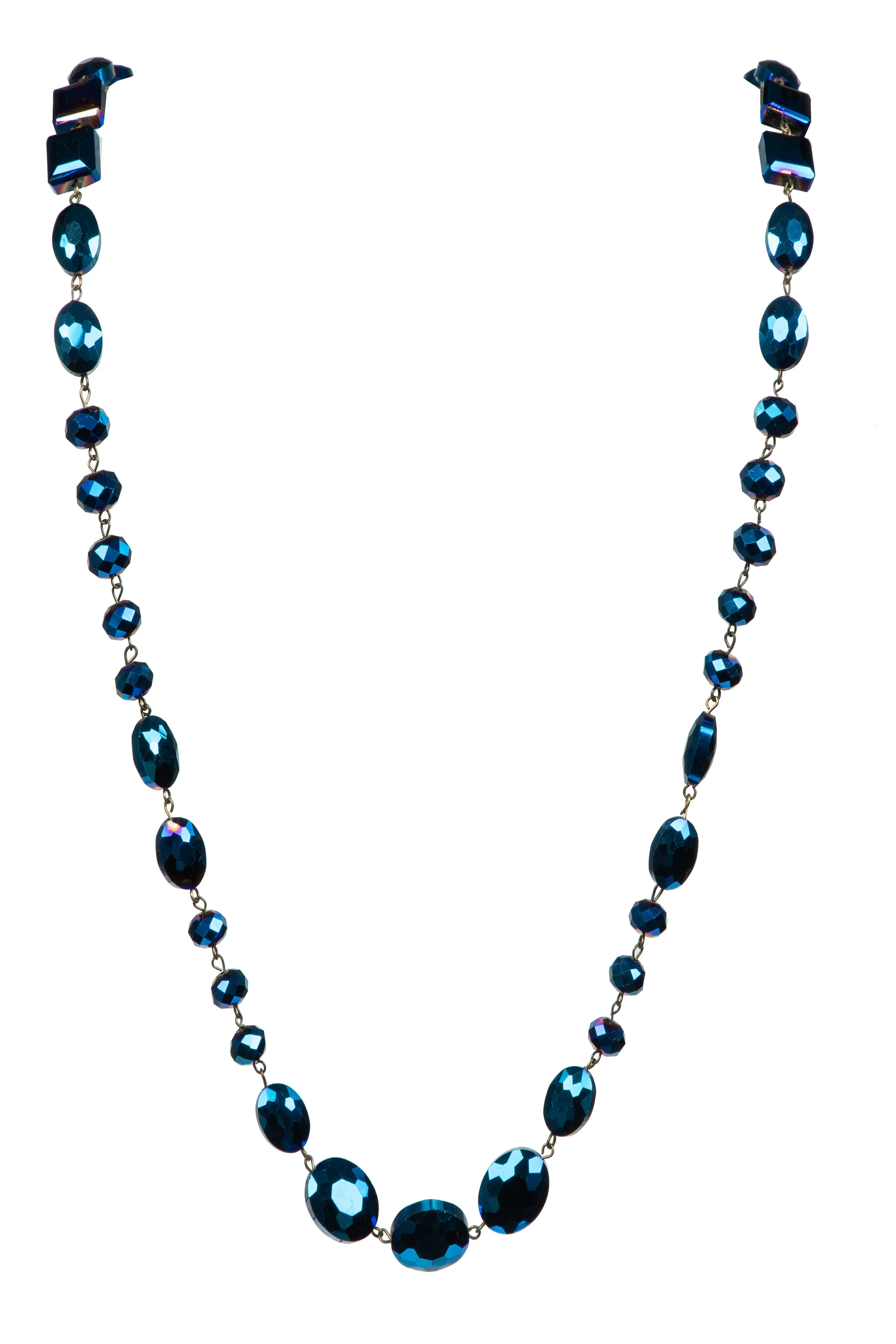Classic Chandalier Crystal Long Necklaces N1130