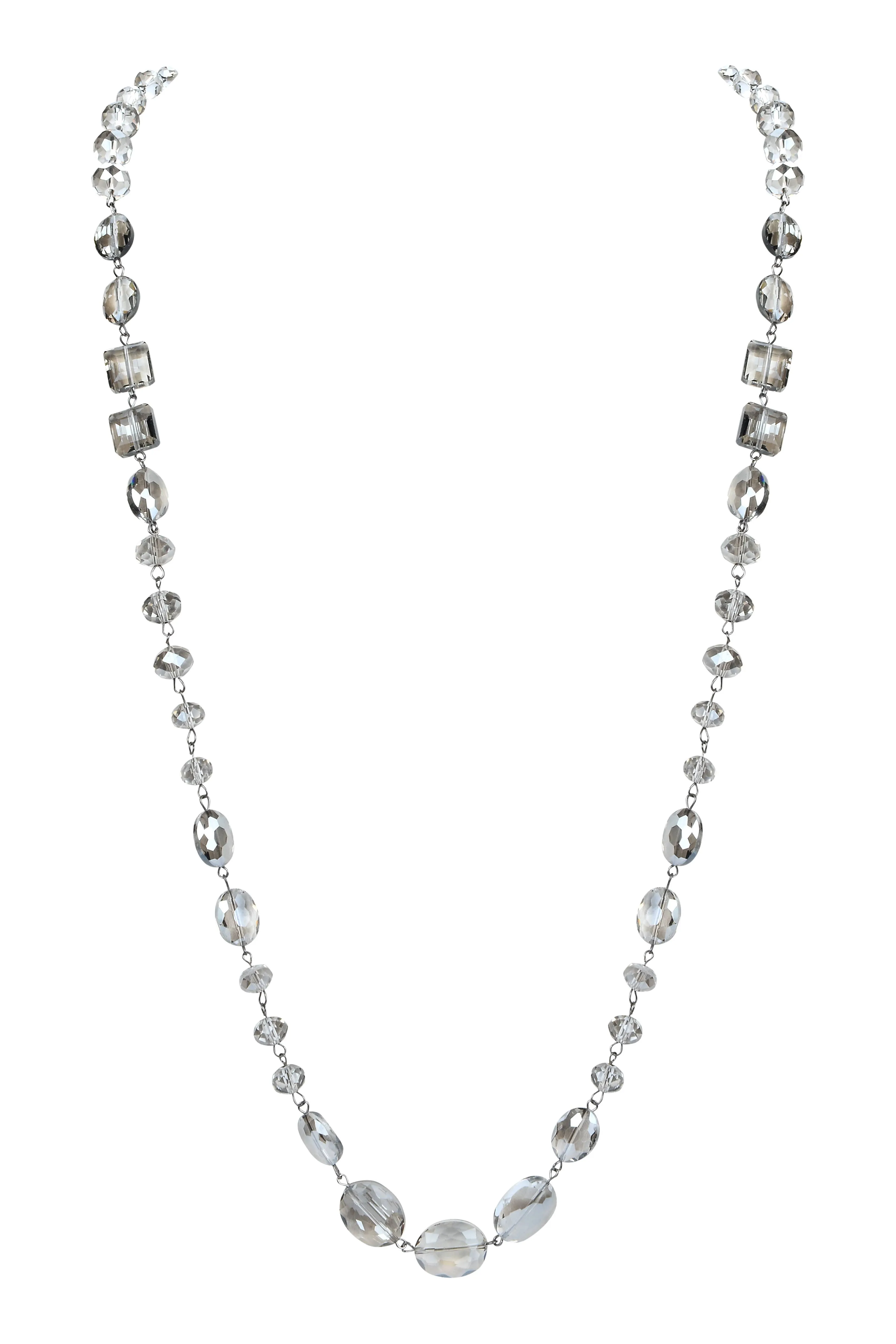 Classic Chandalier Crystal Long Necklaces N1130