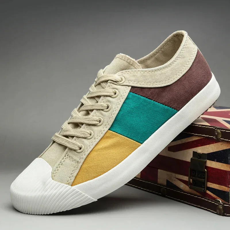 Claude Monet Canvas Sneakers