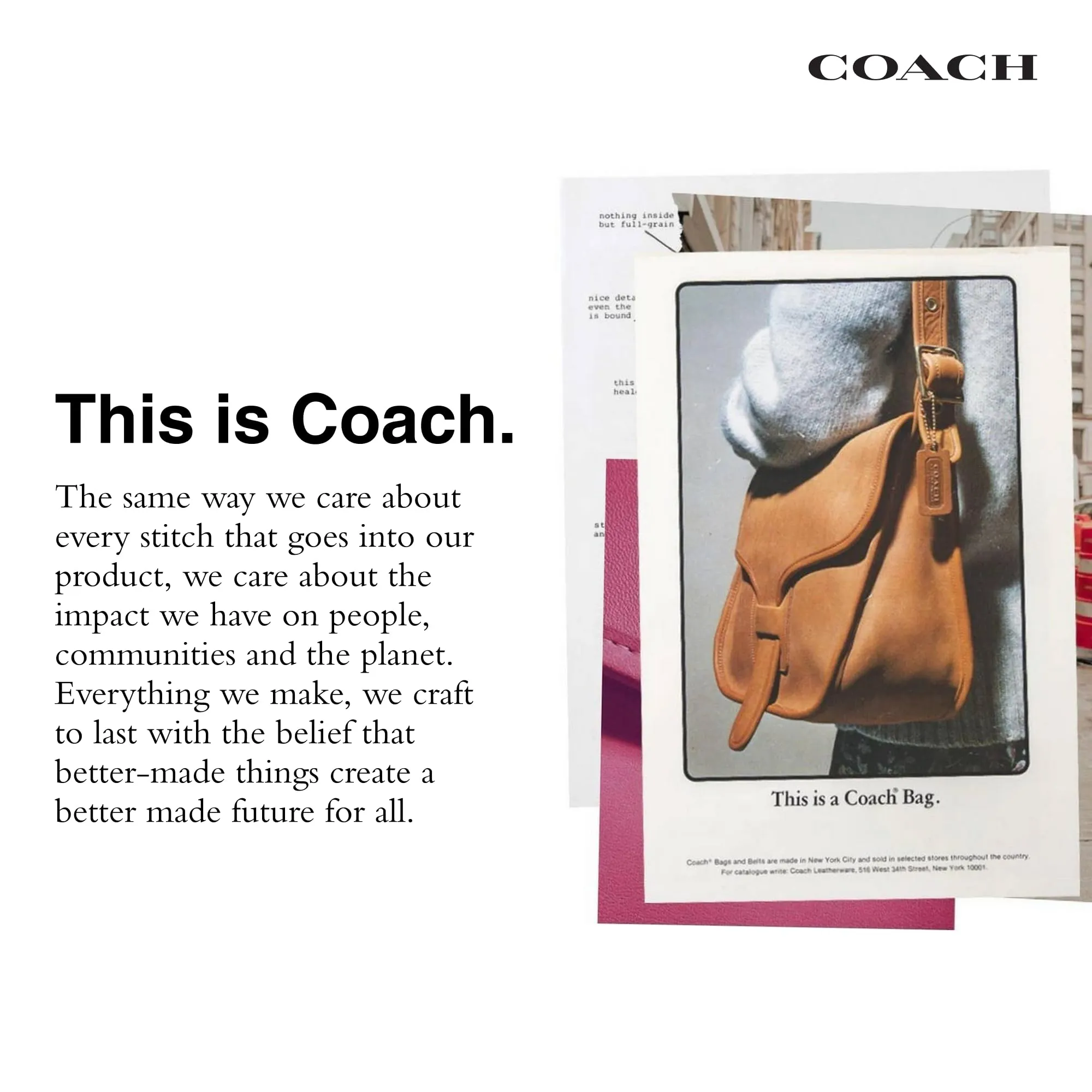 COACH Coated Canvas Signature Tabby Messenger 19, Tan Rust