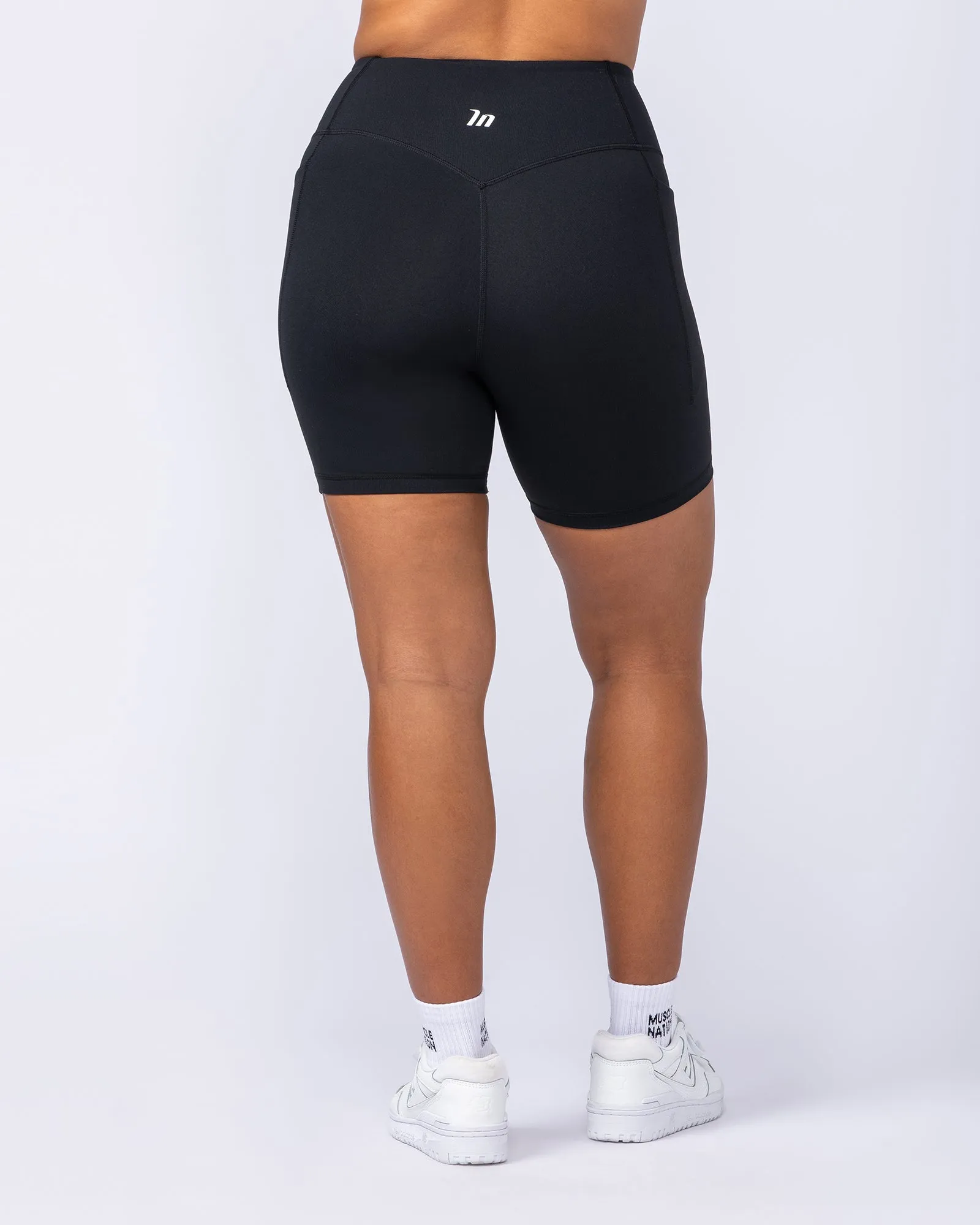Core Pocket Bike Shorts - Black