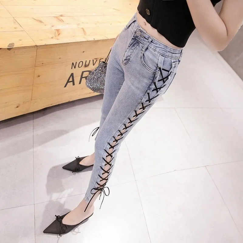 Corset Demin Pants