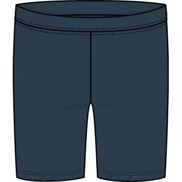CR Kids Girls Bike Shorts - Navy
