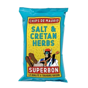 Cretan Herbs Potato Crisps 14 x 135g