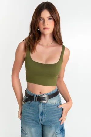 Crop top tirantes