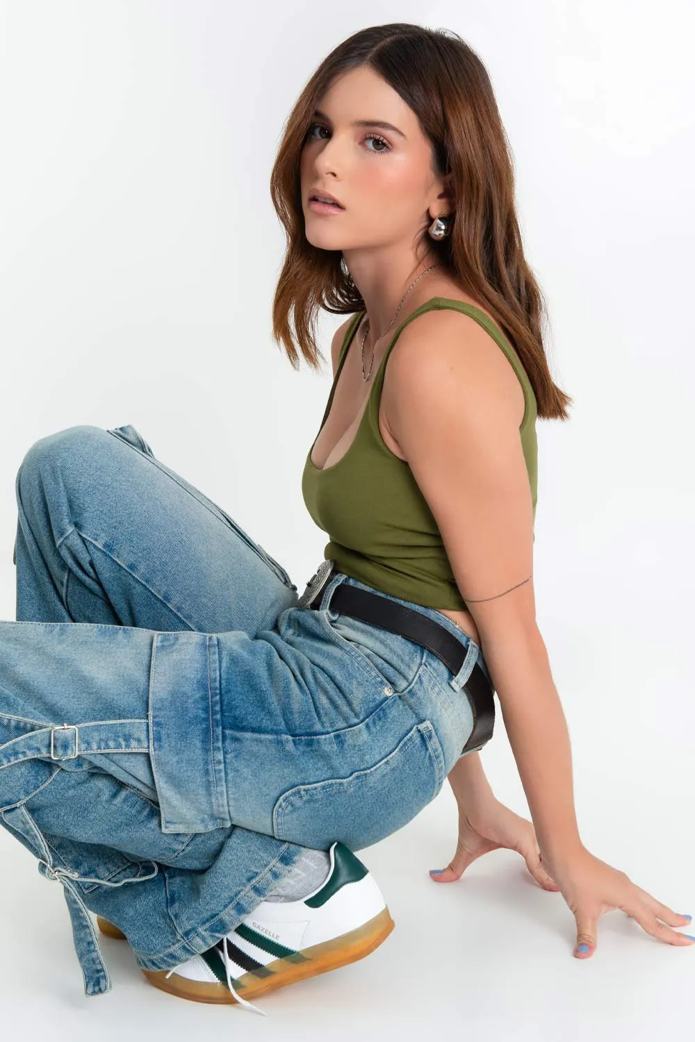 Crop top tirantes