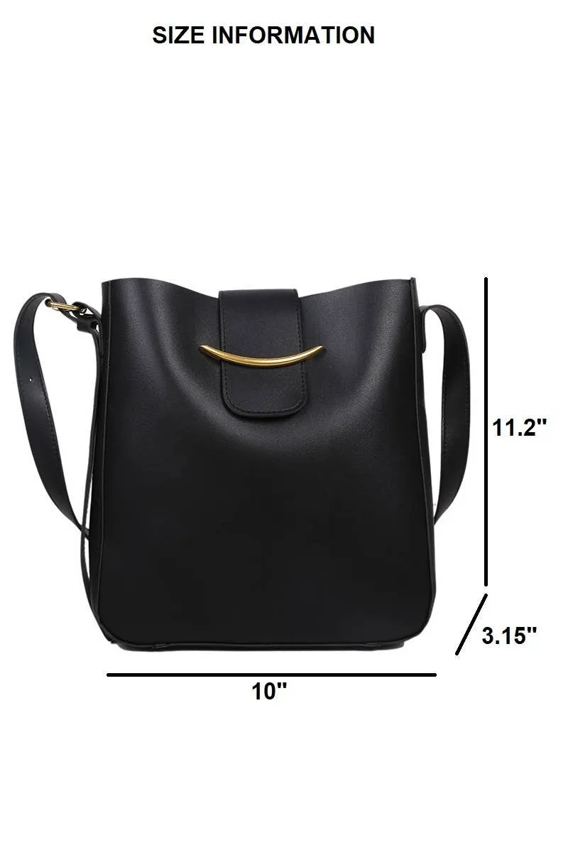 Crossbody Shoulder Bucket Messenger Bag