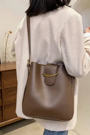 Crossbody Shoulder Bucket Messenger Bag