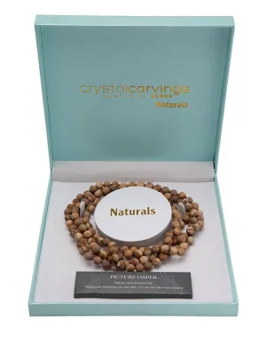 Crystal Carvings Australia Naturals - Picture Jasper Naturals Necklace