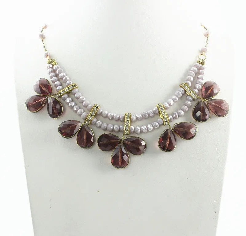 Crystal Necklaces N1955