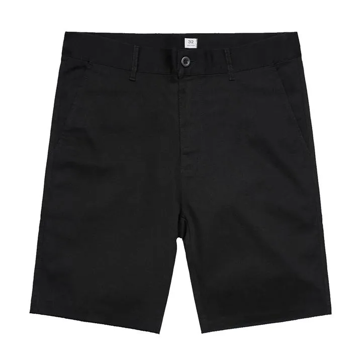 Cult Cut-Off Chino Shorts - Black