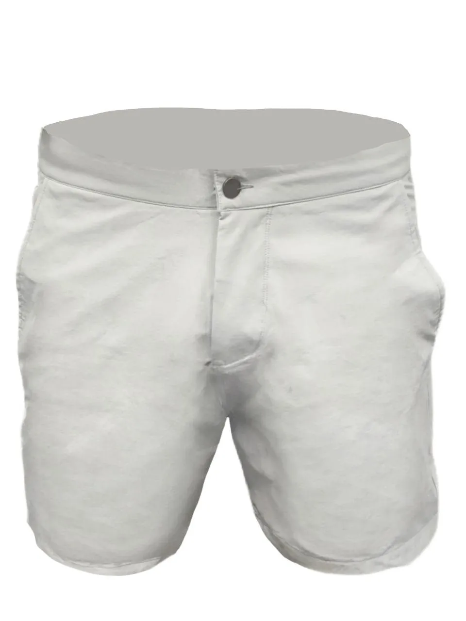 DESCENDANT OF THIEVES Men's Grey Bermuda Zip Pockets Shorts #7AM7014 33 NWT