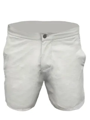 DESCENDANT OF THIEVES Men's Grey Bermuda Zip Pockets Shorts #7AM7014 33 NWT