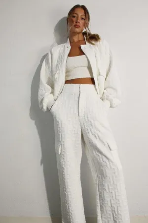 DESIGNER INSPIRED  TWO PIECE CARGO PANT SET