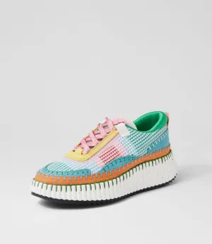 Django & Juliette - COPEN Rainbow Multi Sneakers