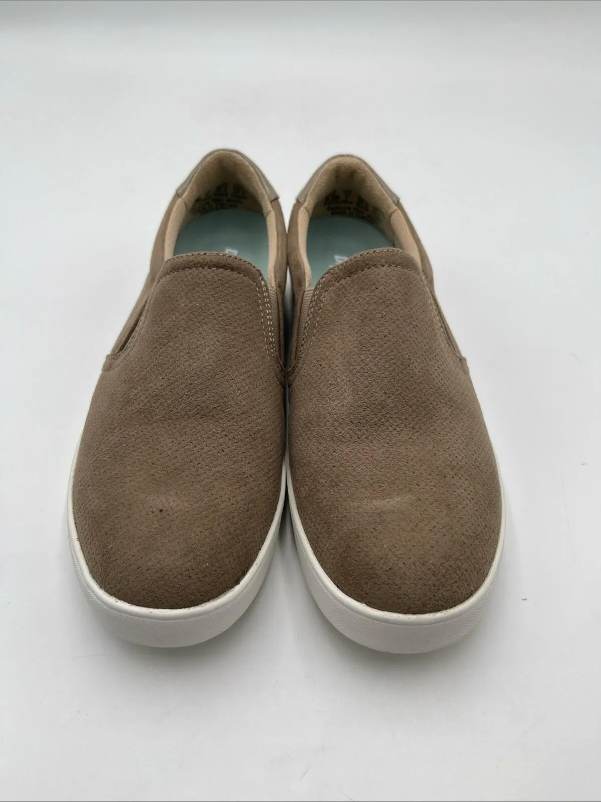 Dr. Scholl's Women's Madison Slip On Sneakers Brown Size 6.5M - Very Good