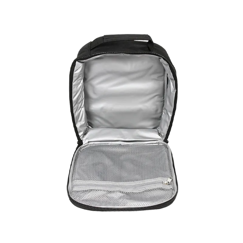 Duo Rolling Backpack With Detachable Lunch Box Set (18 Inch) in Black