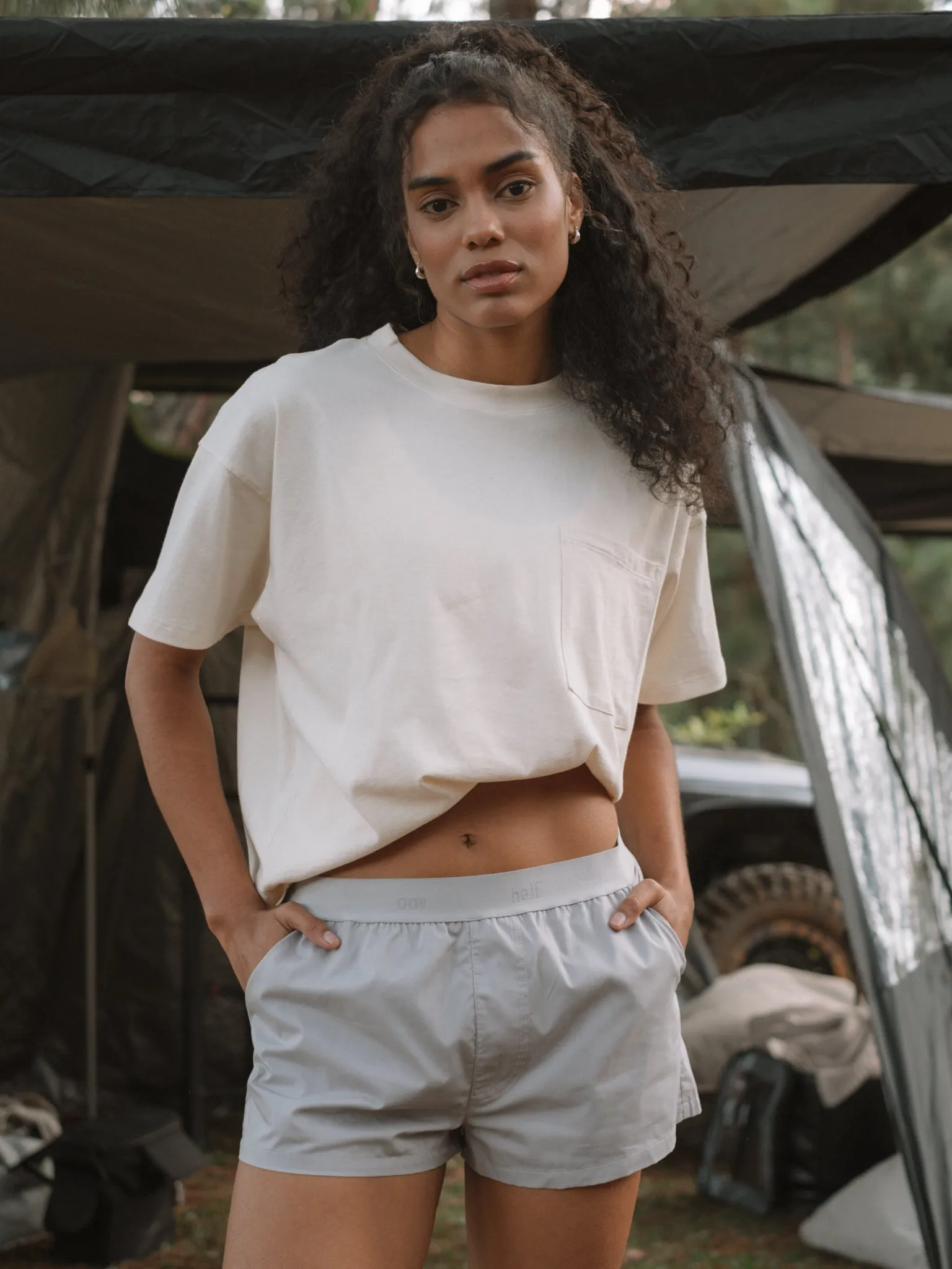 EASY MINI SHORT - GRAFITO GRAY
