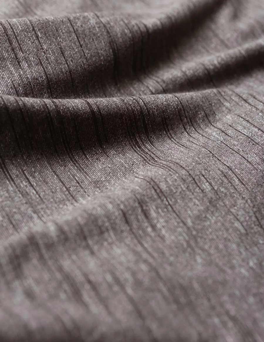 easyoga LA-VEDA Multipro Men's Henley  Long Sleeve - M26 M-Gray Tigerstripe