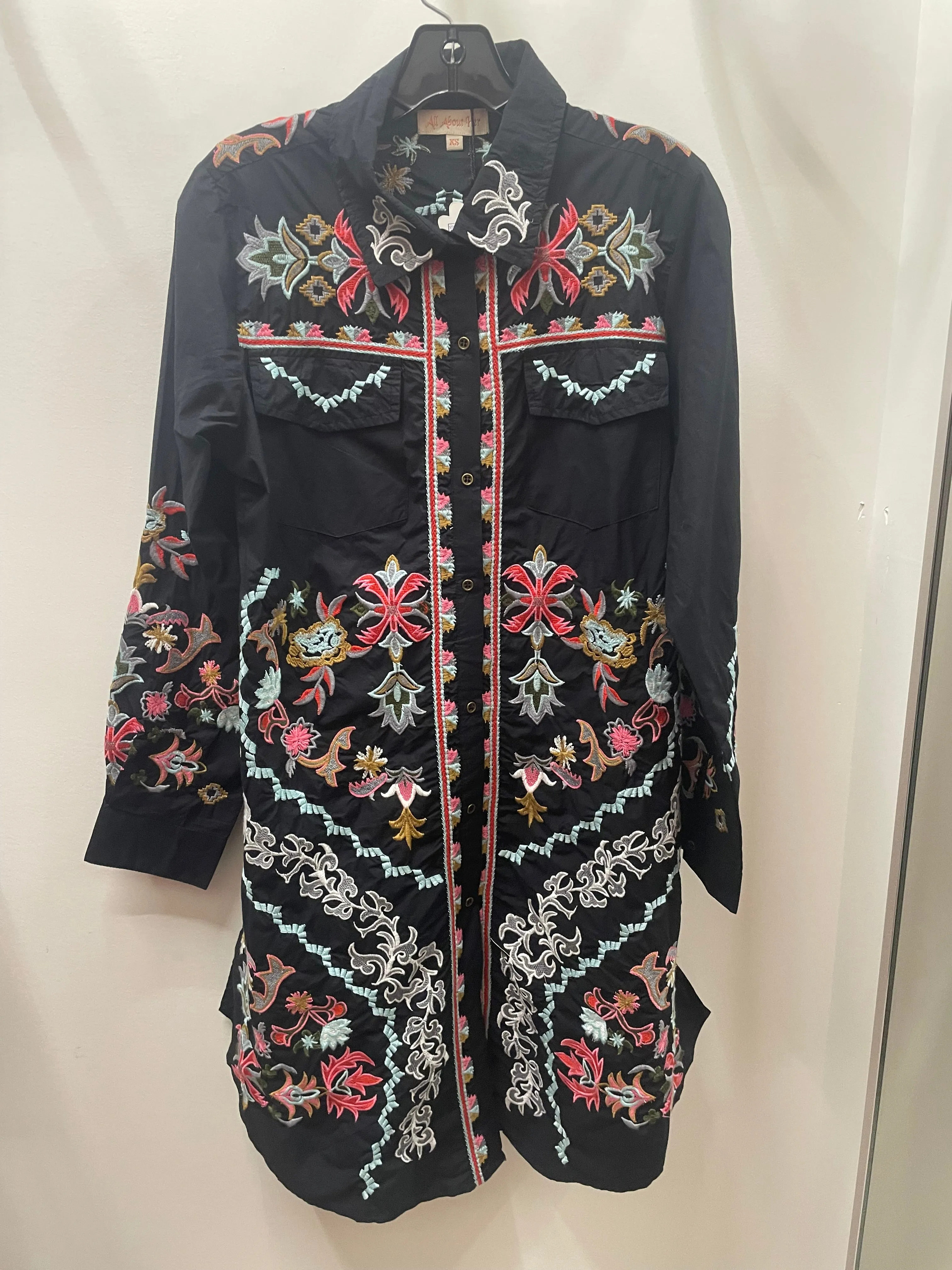 Embroidered Tunic by All About Her