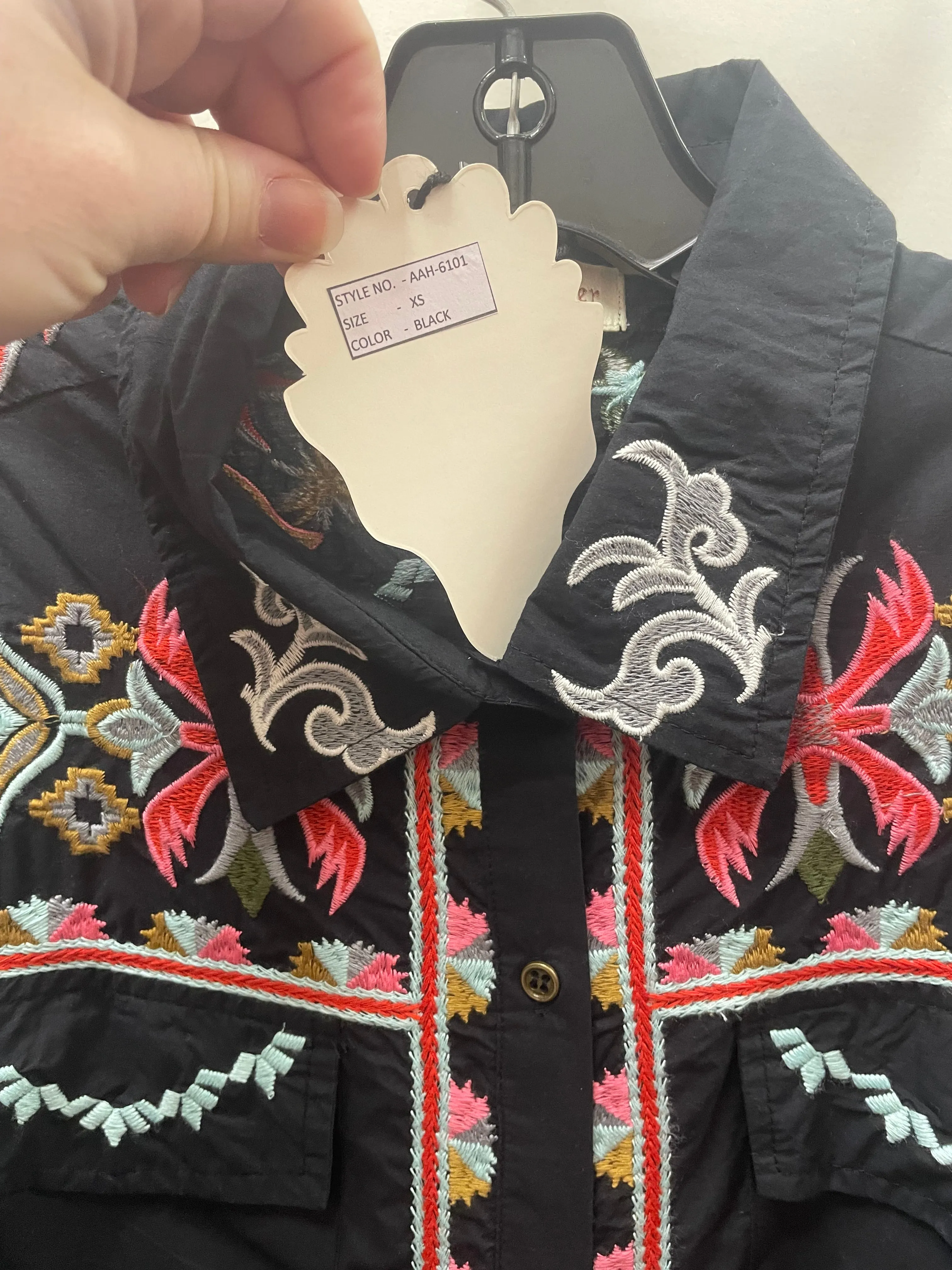 Embroidered Tunic by All About Her