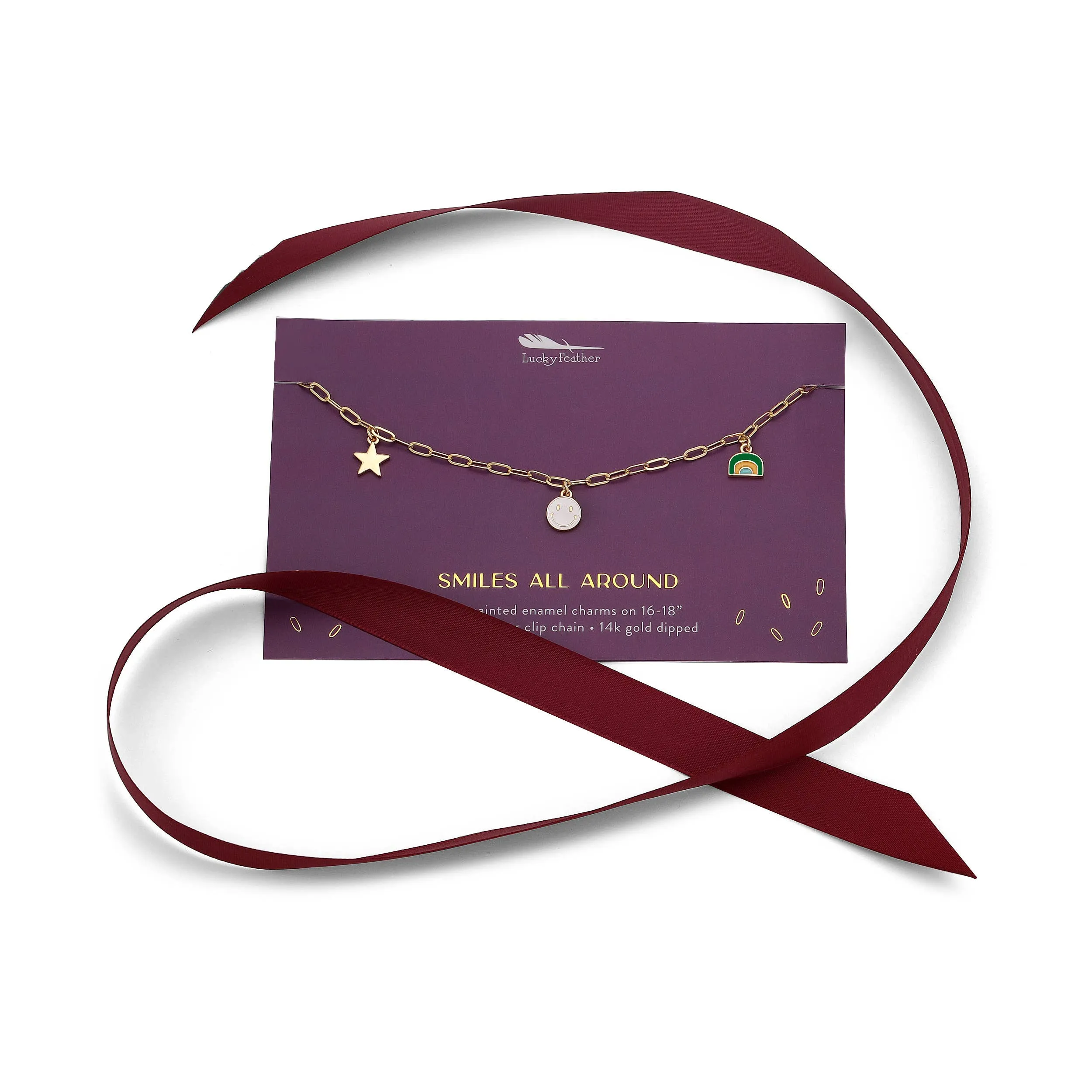 ENAMEL TREASURE NECKLACES