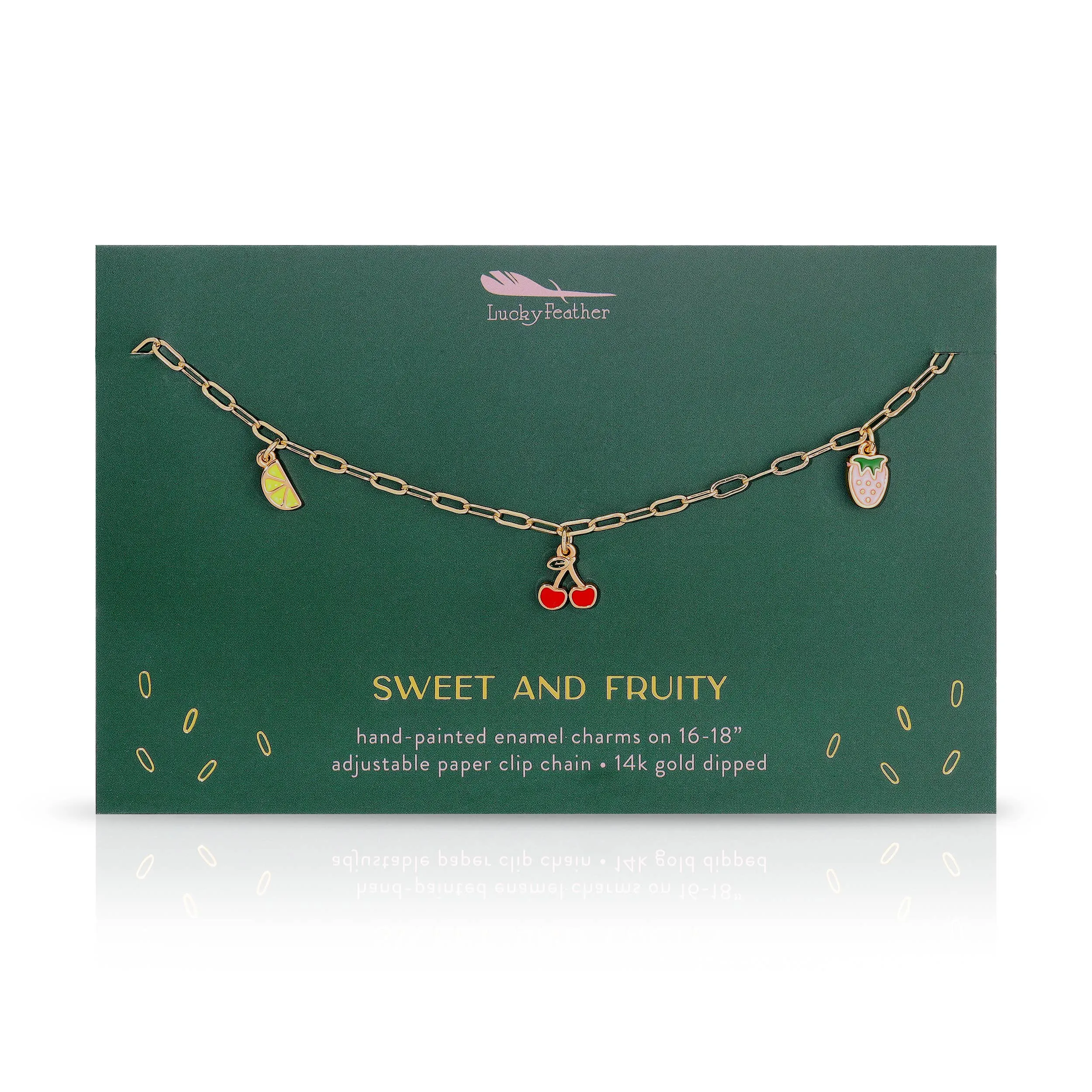 ENAMEL TREASURE NECKLACES