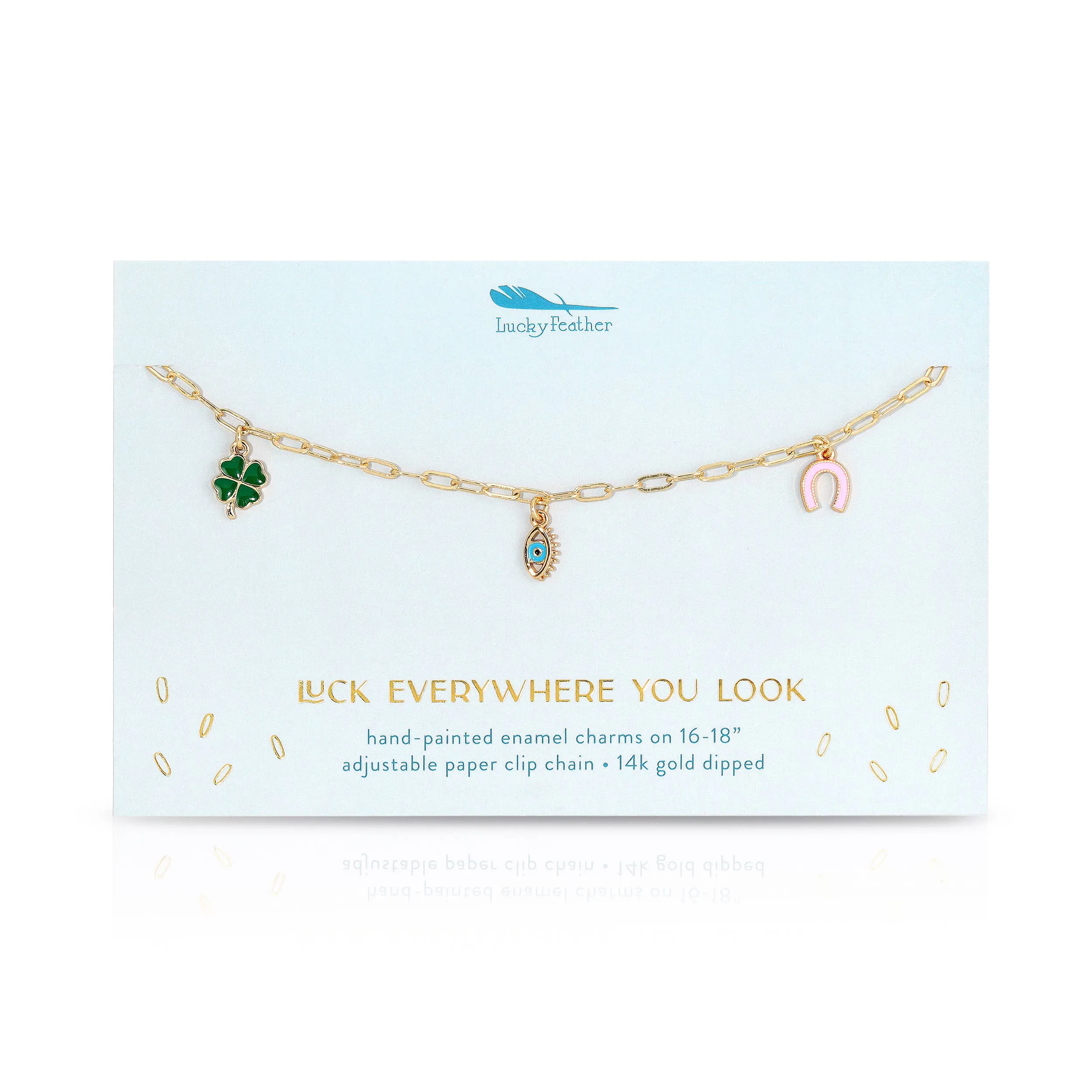 ENAMEL TREASURE NECKLACES