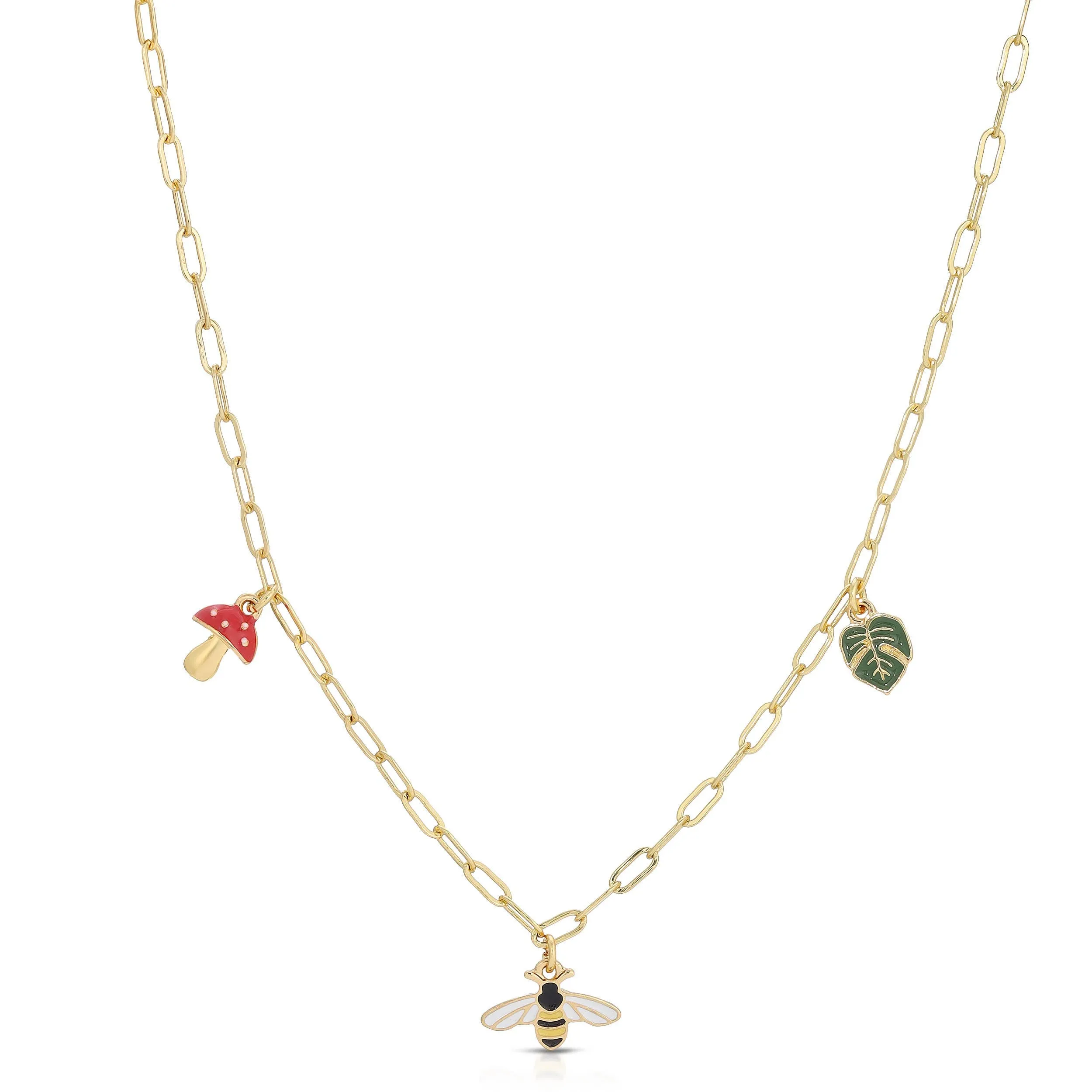 ENAMEL TREASURE NECKLACES