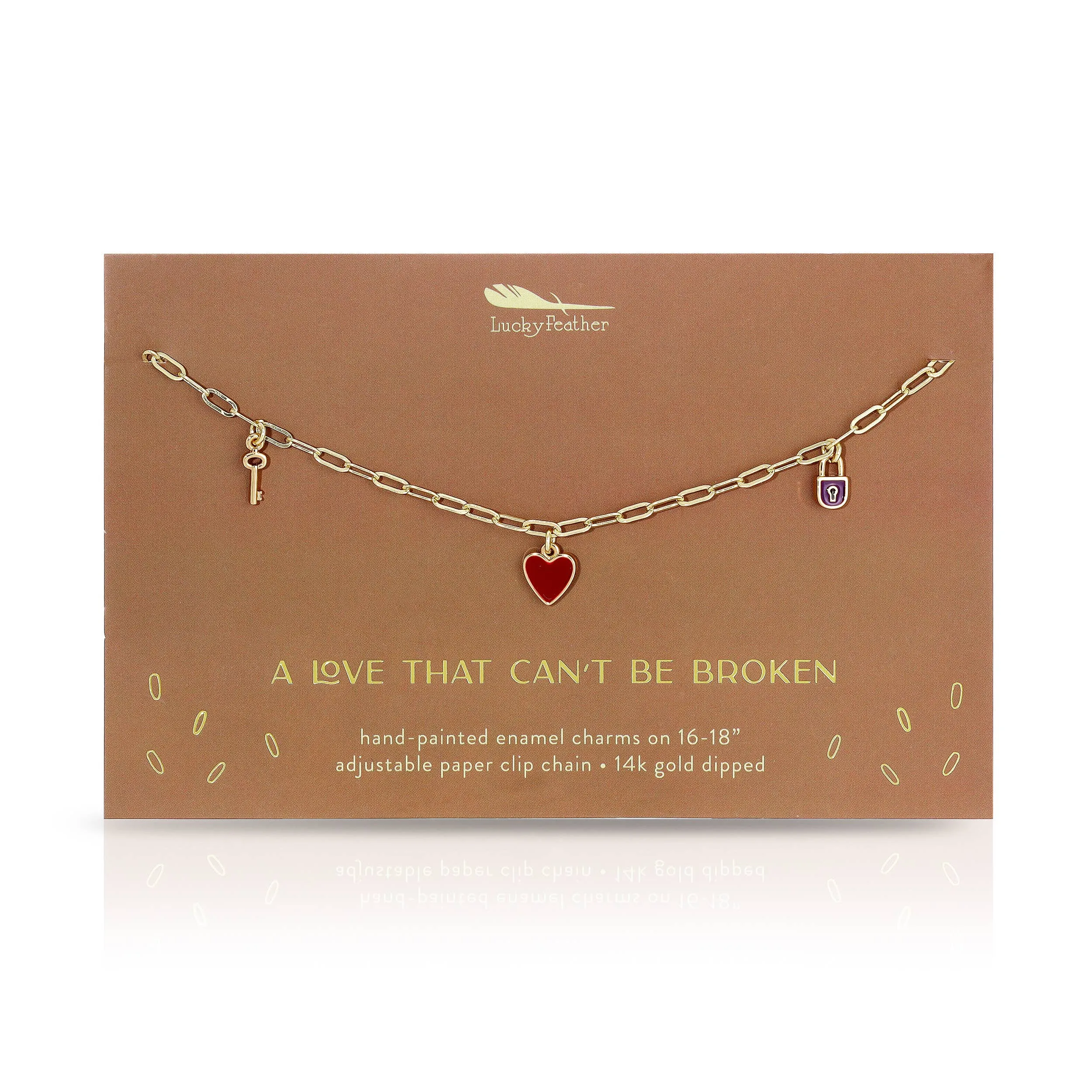 ENAMEL TREASURE NECKLACES