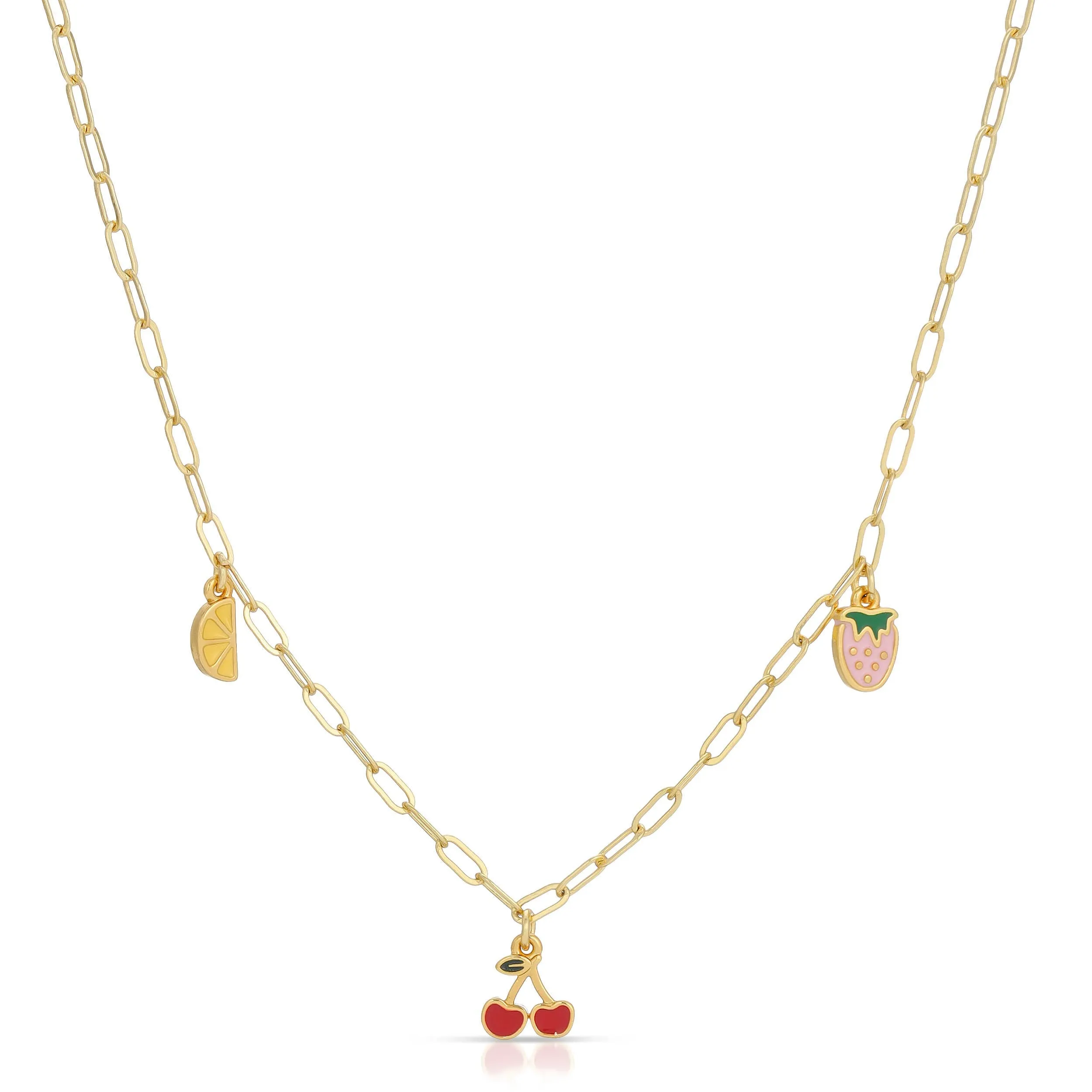 ENAMEL TREASURE NECKLACES