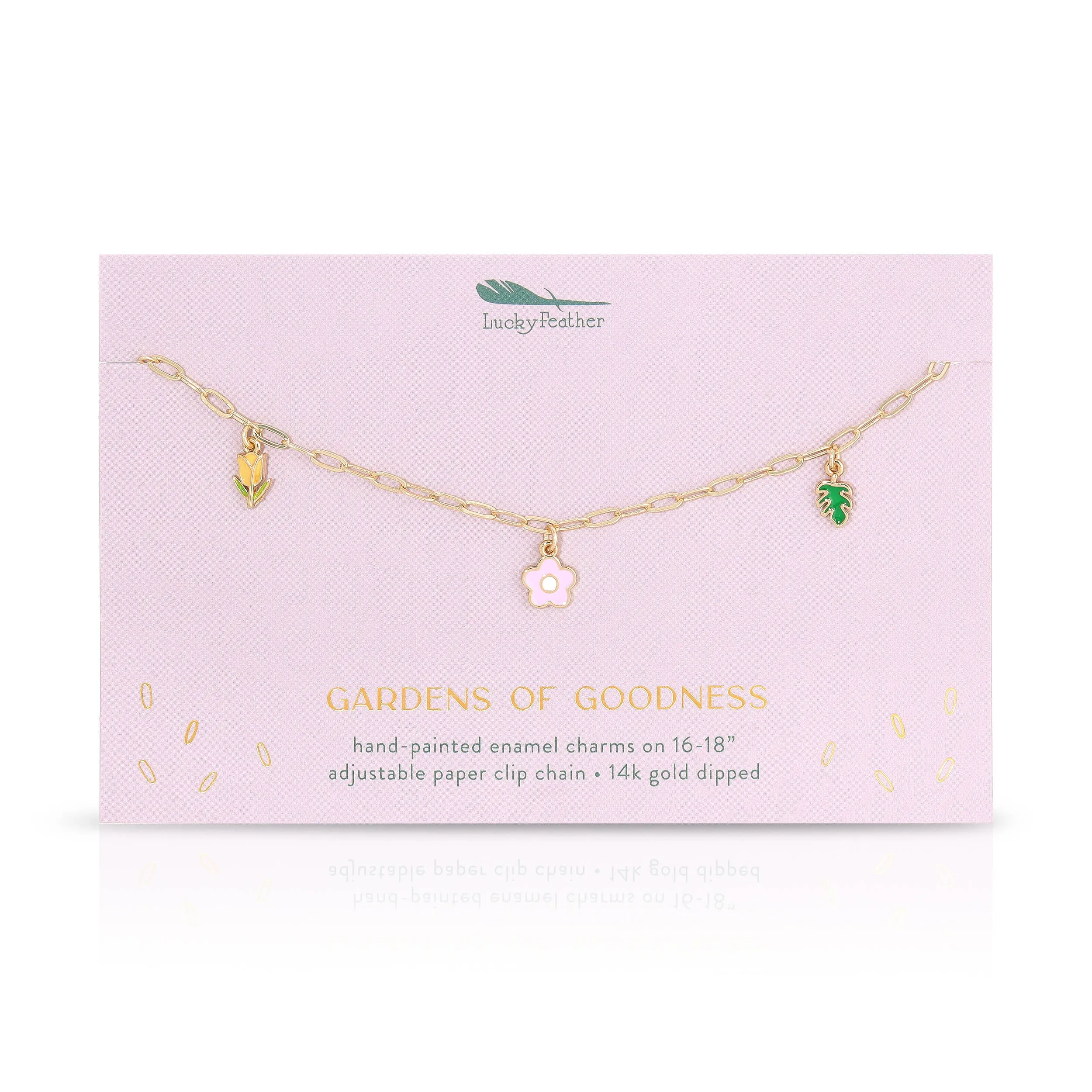 ENAMEL TREASURE NECKLACES