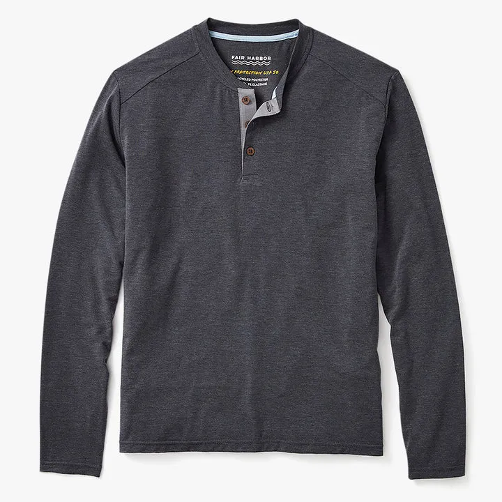 Fair Harbor The Seabreeze Henley - Charcoal