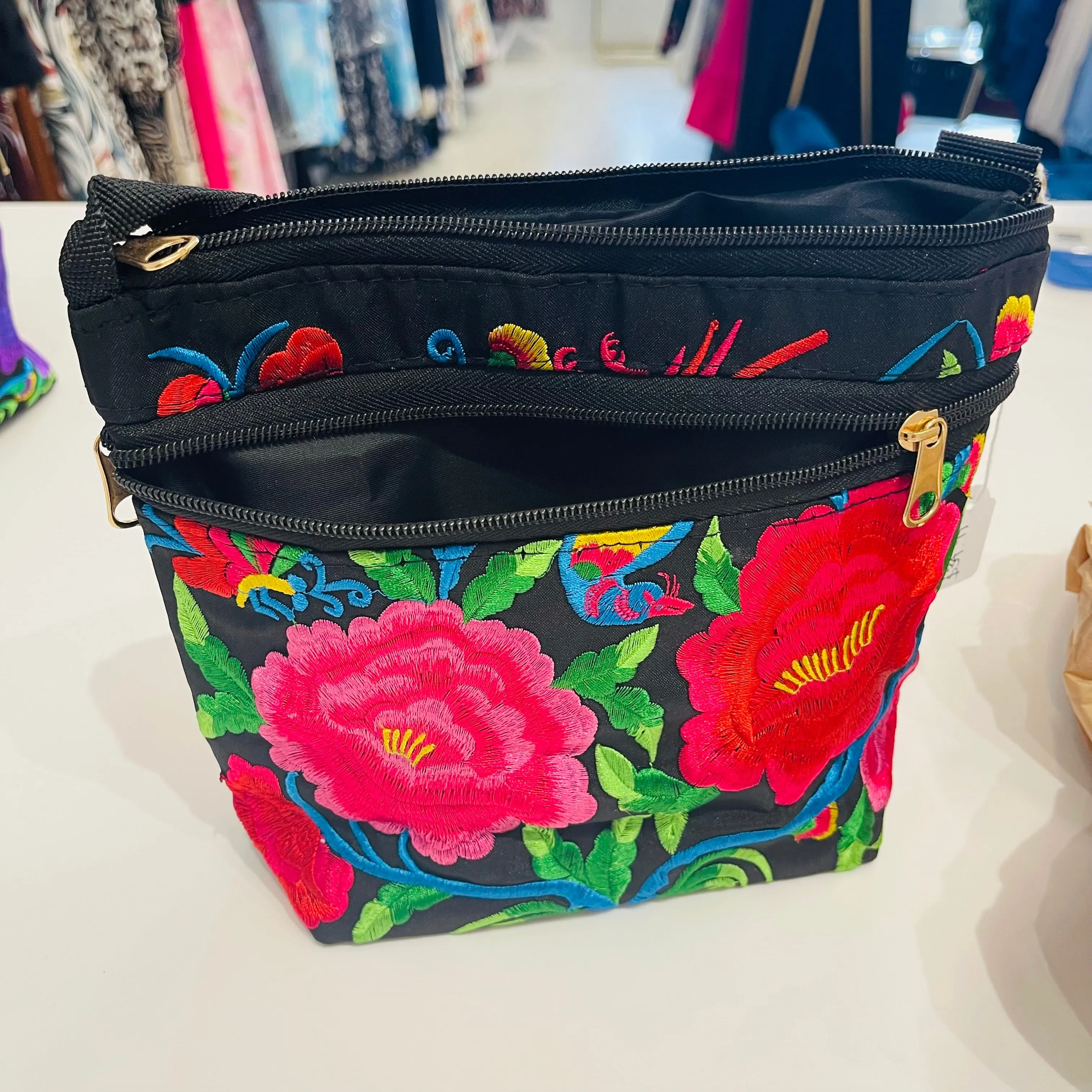 Floral Embroidery Bags