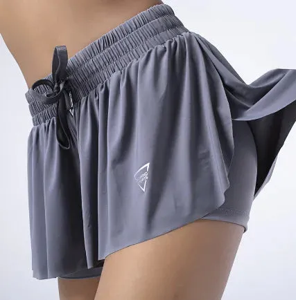 Flowy Running Yoga Workout  Yoga Shorts