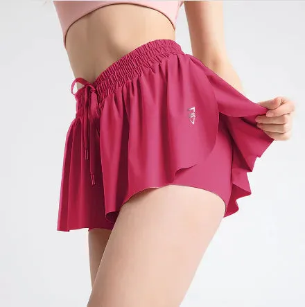 Flowy Running Yoga Workout  Yoga Shorts